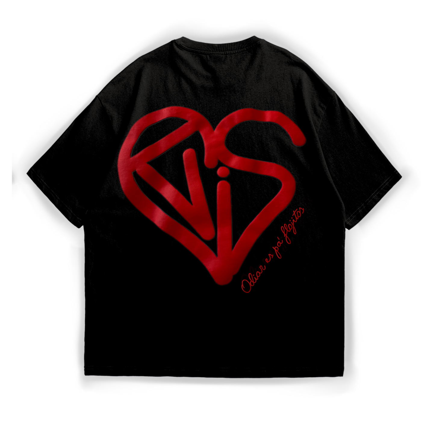 BRAVE LOVE TEE BLACK