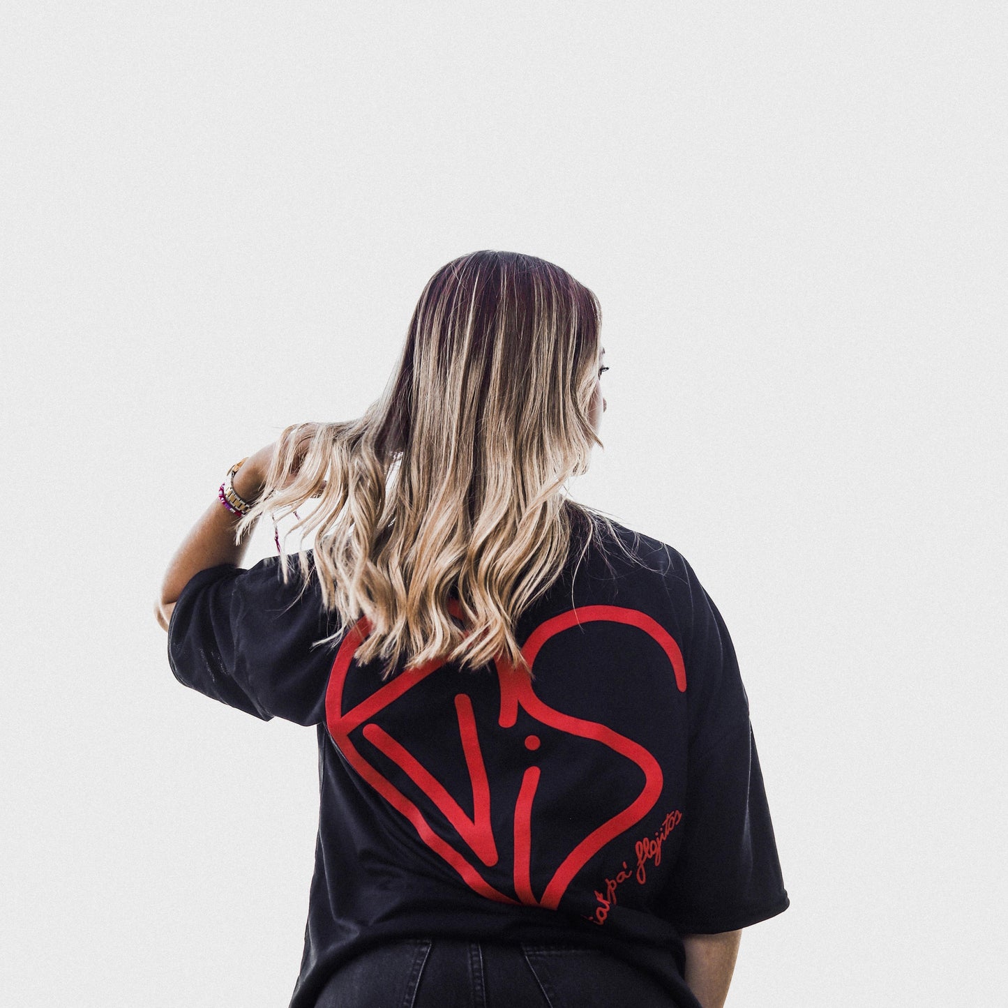BRAVE LOVE TEE BLACK