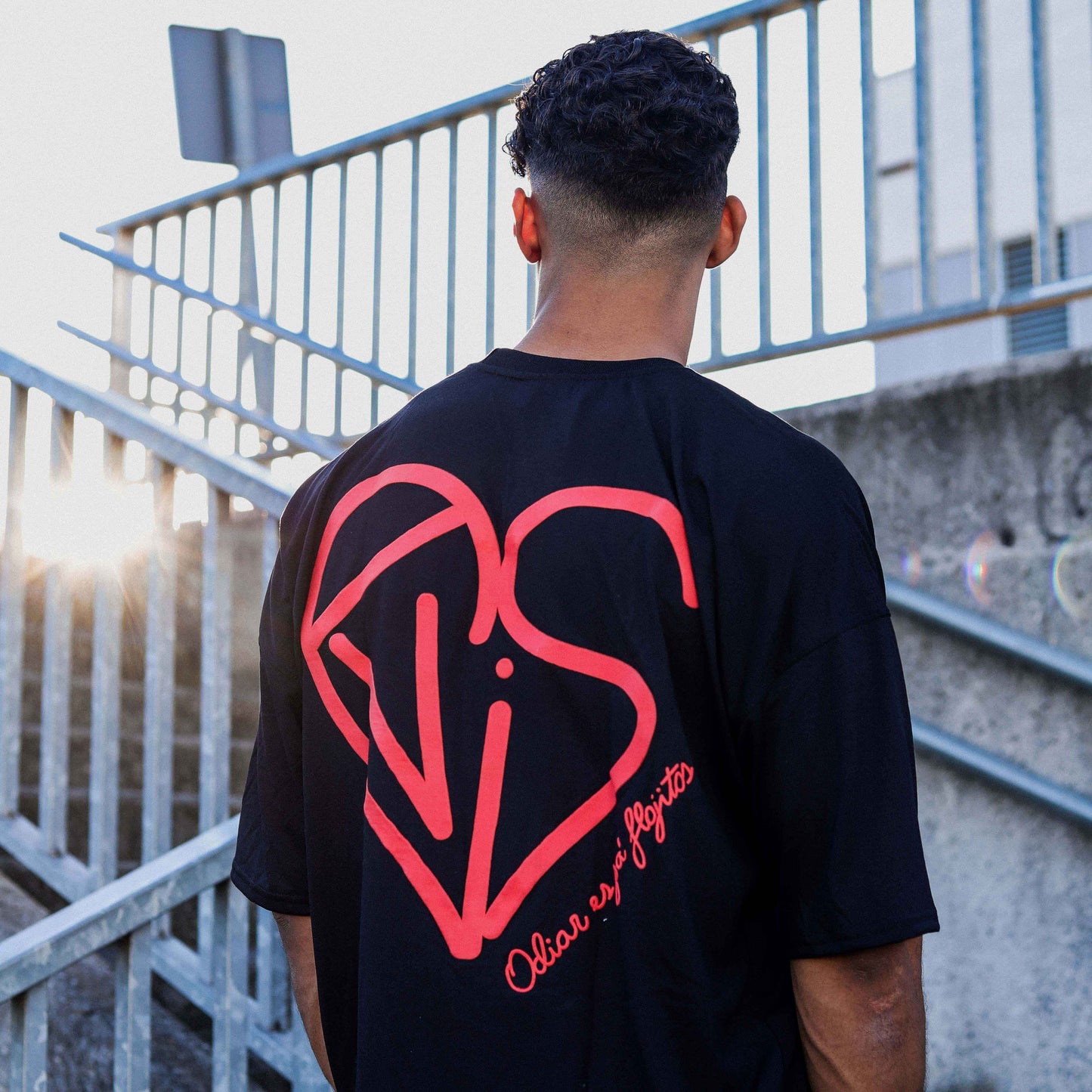 BRAVE LOVE TEE BLACK