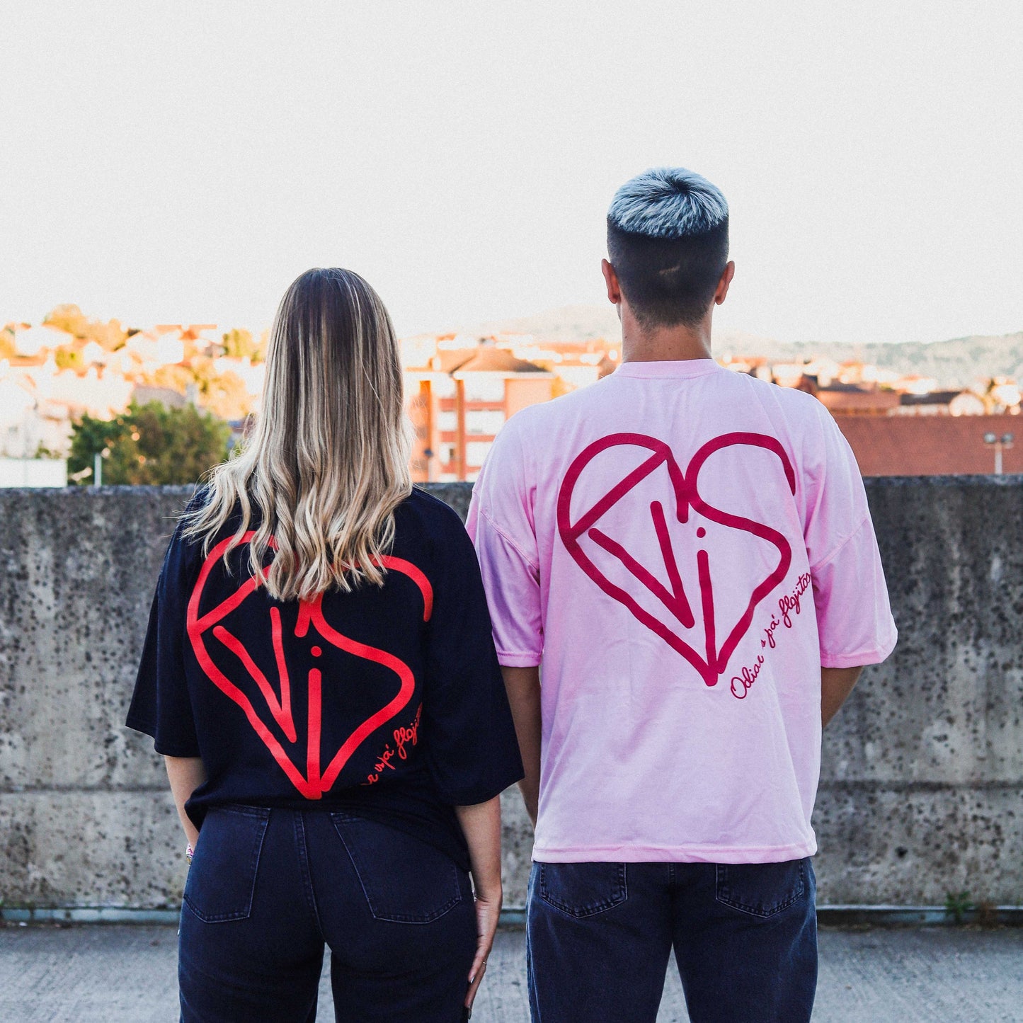 BRAVE LOVE TEE BLACK