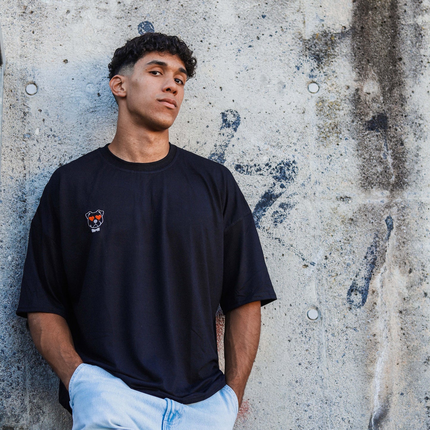 BRAVE LOVE TEE BLACK